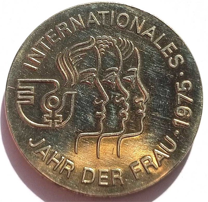 5 марок - Международный год женщины, Германия, 1975 год 14761