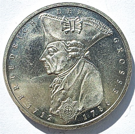 5 марок - Фридрих II Великий, 1986 год 16712