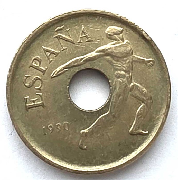 25 песет - Испания, 1990 год 13353
