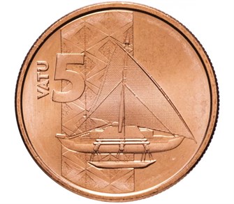 5 вату - Вануату, 2015 год 14780