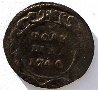 Полушка 1746 год 14935
