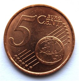 5 евроцентов - Эстония, 2018 год, UNC 15716