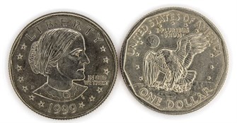1 доллар - Сьюзан Энтони, США, 1999 год 11142