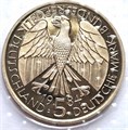 5 марок - 150 лет образования немецкого таможенного союза, Германия, 1984 год, в запайке 14742
