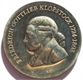 5 марок - 175 лет со дня смерти Фридриха Готлиба Клопштока, Германия, 1978 год 14764