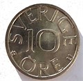 10 оре - Швеция, 1982 год, UNC 14969