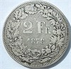 2 франка - Венгрия, 1878 год, серебро 16017