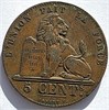 5 сантимов - Бельгия, 1856 год 16590
