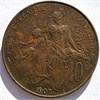10 сантимов - Франция, 1908 год 16591
