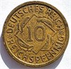 10 рейхспфеннигов - Веймарская республика, 1931 год А 16592