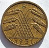 10 рейхспфеннигов - Веймарская республика, 1931 год А 16592