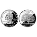 25 центов - Штат № 5 Коннектикут, США, 1999 год 11067
