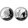 25 центов - Штат № 22 Алабама, США, 2003 год 11084
