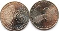 50 тенге - Космос - Венера-10, Казахстан, 2015 год 12424