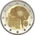 2 евро - 20 лет вступлению Словакии в ОЭСР, Словакия, 2020 год, UNC 12725