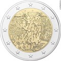 2 евро - 30 лет падению Берлинской стены, Франция, 2019 год, UNC 12727
