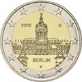 2 евро - Берлин, Германия, 2018 год, UNC 12730