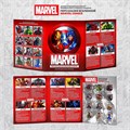 Набор монет - "Персонажи вселенной Marvel", (12 монет в альбоме) 12797