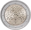 2 евро - Финансовая грамотность, Латвия, 2022 год, UNC 12946