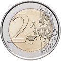 2 евро - Финансовая грамотность, Латвия, 2022 год, UNC 12946