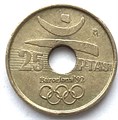 25 песет - Испания, 1990 год 13353