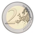 2 евро - 35 лет программе Эразмус, Литва, 2022 год, UNC 13570