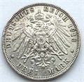 3 марки - Битва народов, 1913 год, Германия, серебро 13648