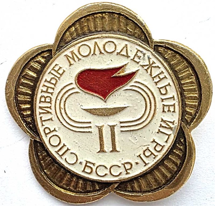 Значок - Спортивные молодежные игры 14171