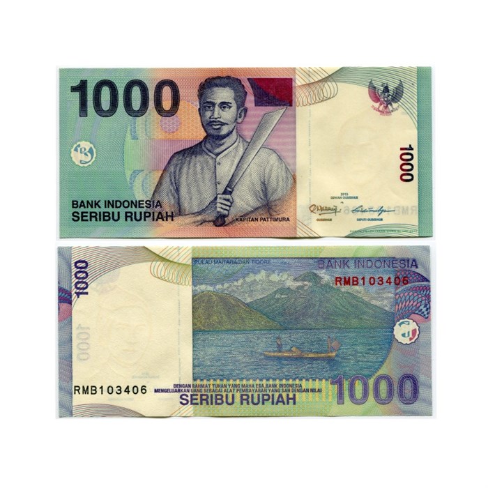 Банкнота 1000 рупий - Индонезия , 2013 год, UNC 14367