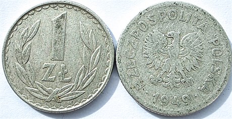 1 злотый - Польша 16831
