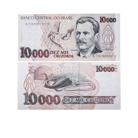 Банкнота 10000 крузейро - Бразилия, 1991-1993 гг, UNC 16916