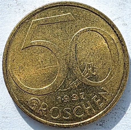 50 грошей - Австрия, 1992 год 16988