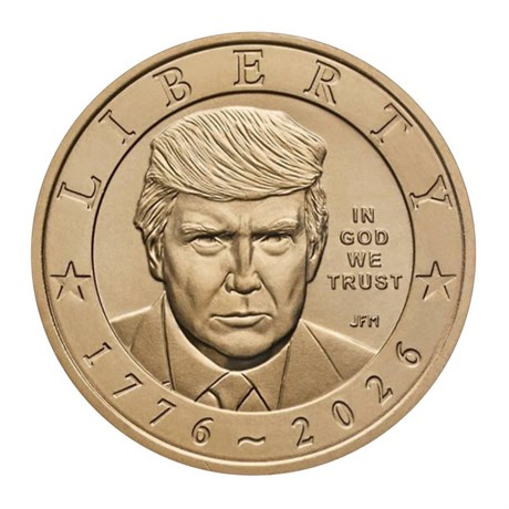1 доллар - 250 лет Независимости США - Дональд Трамп, США, 2026 год 17246