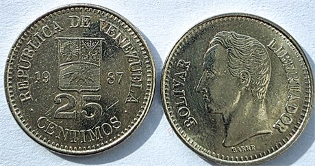 25 сентаво - Боливия 17425
