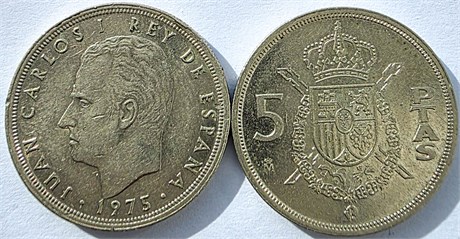 5 песет - Испания 17427