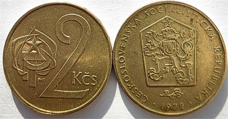 2 кроны - Чехословакия 17436