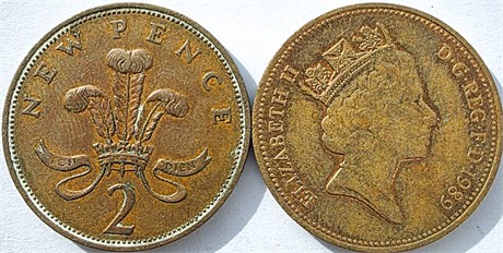 2 пенни - Великобритания 17460
