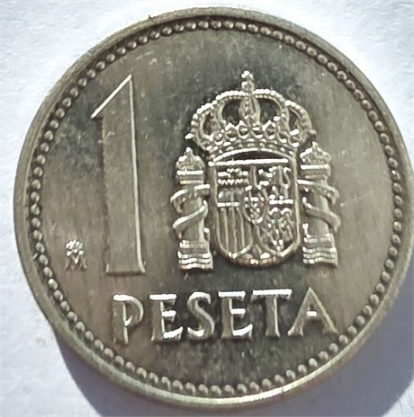 1 песета - Испания, 1988 год 17640