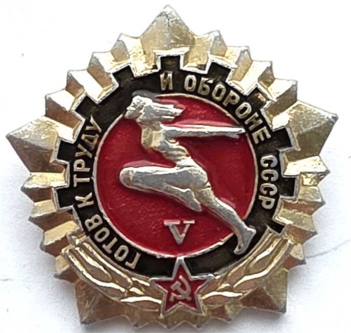 Значок - ГТО 5 13191