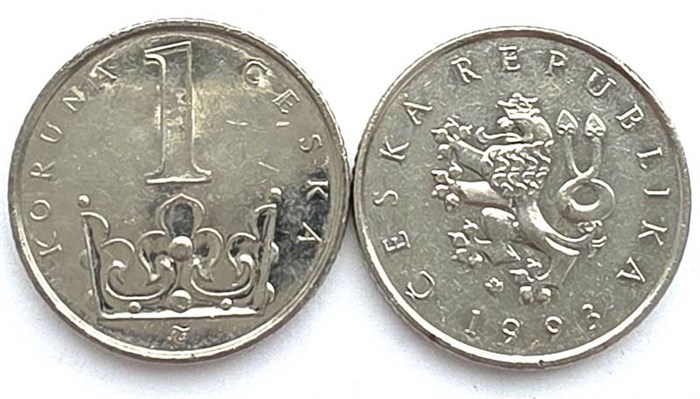 1 крона - Чехия 13302