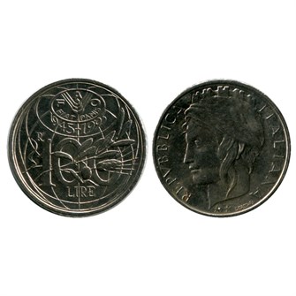 100 лир - ФАО, Италия, 1995 год, UNC 14124