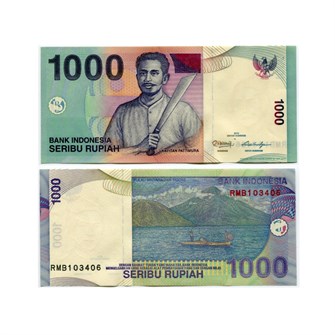 Банкнота 1000 рупий - Индонезия , 2013 год, UNC 14367