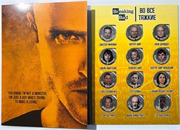 Набор монет - Во все тяжкие (12 монет в альбоме) 15794