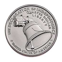 25 центов - Декларация независимости, США, 2026 год 16289
