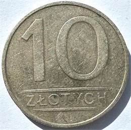 10 злотых - Польша, 1984 год 16731