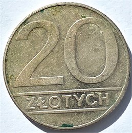 20 злотых - Польша, 1989 год 16733