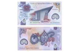 Полимерная банкнота 5 кина - Папуа - Новая Гвинея, 2024 год, UNC 16775