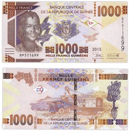 Банкнота 1000 франков - Гвинея, 2024 год, UNC 17192