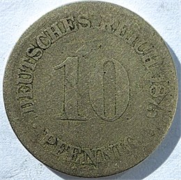10 пфенниг - Германия 17663
