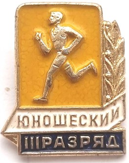 Значок - Юношеский 3-й разряд 12818